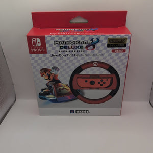 Nintendo Switch Deluxe Wheel Attachment - Mario Kart 8 Mario - New FRENLY BRICKS - Open 7 Days