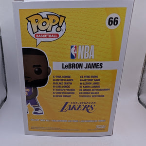 Lakers Lebron James NBA Sports Basketball Funko Pop! Vinyl #66 FRENLY BRICKS - Open 7 Days