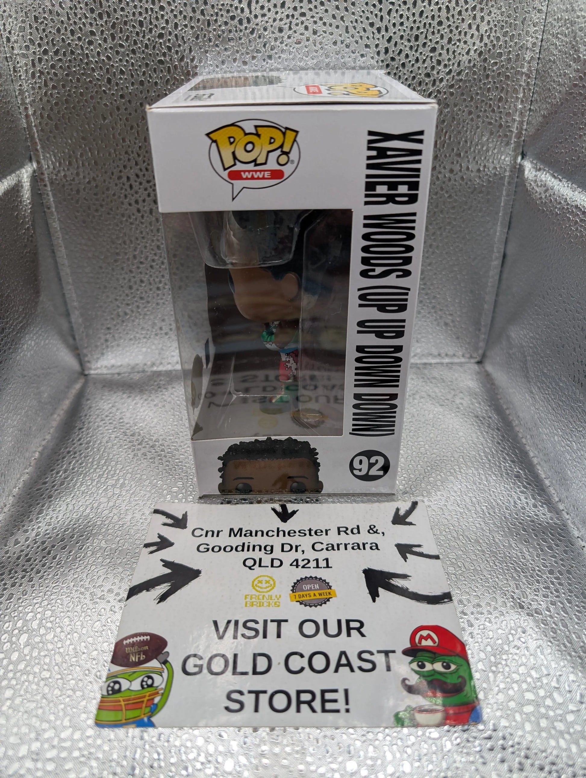 WWE Funko Pop! Vinyl Figure Xavier Woods 92 Special Edition FRENLY BRICKS - Open 7 Days