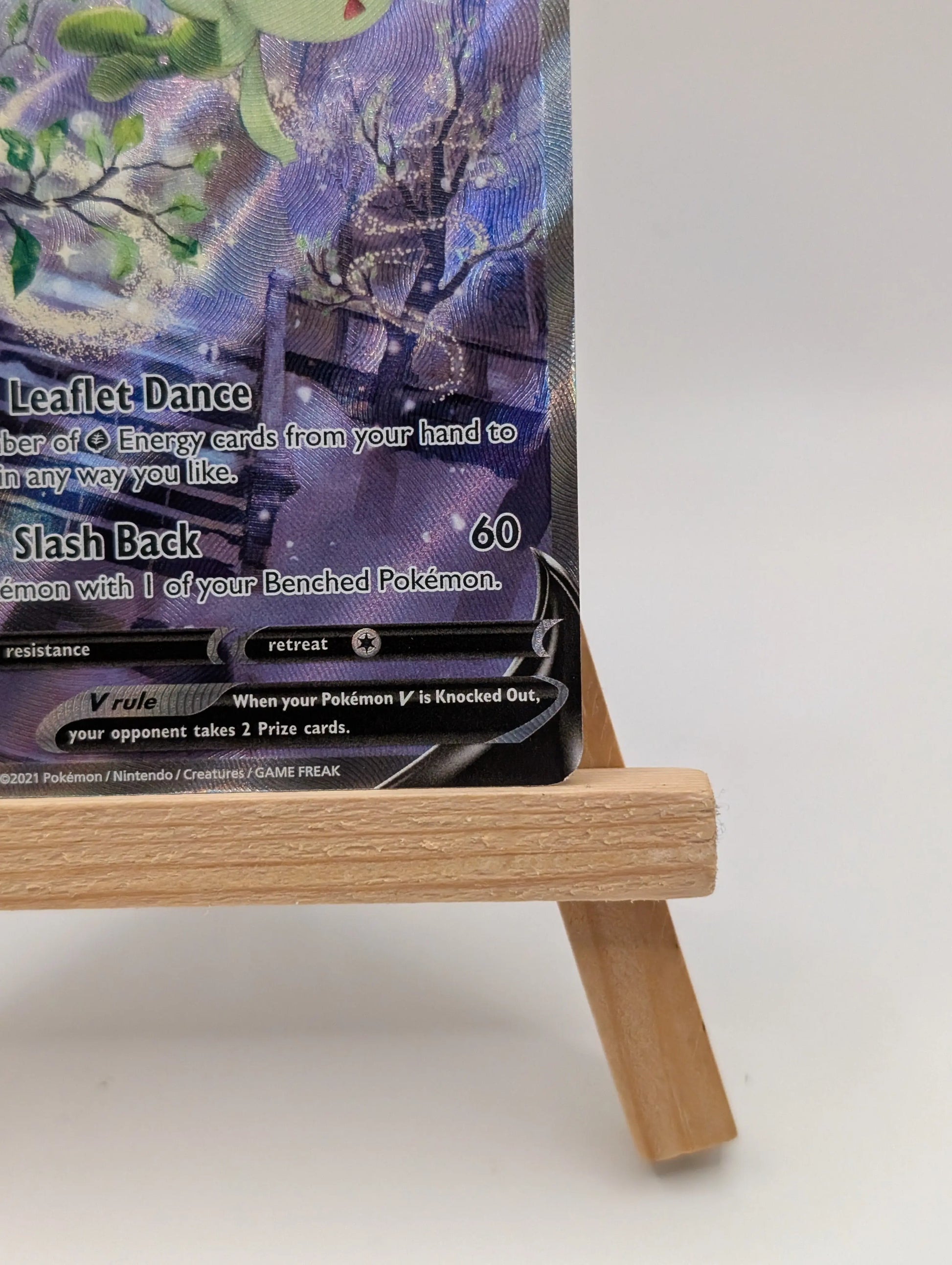 Pokémon TCG Celebi V Fusion Strike 245/264 Holo Full Art FRENLY BRICKS - Open 7 Days