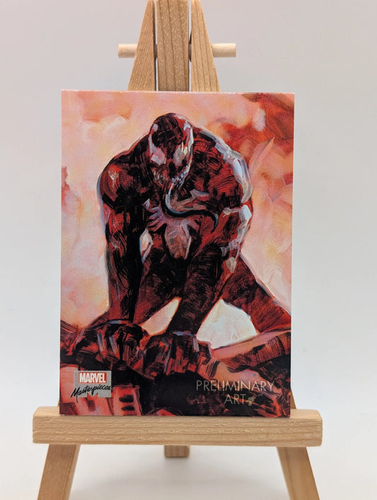 2020 Upper Deck Marvel Masterpieces Level 1 Preliminary Art Venom #18 cj4 FRENLY BRICKS - Open 7 Days