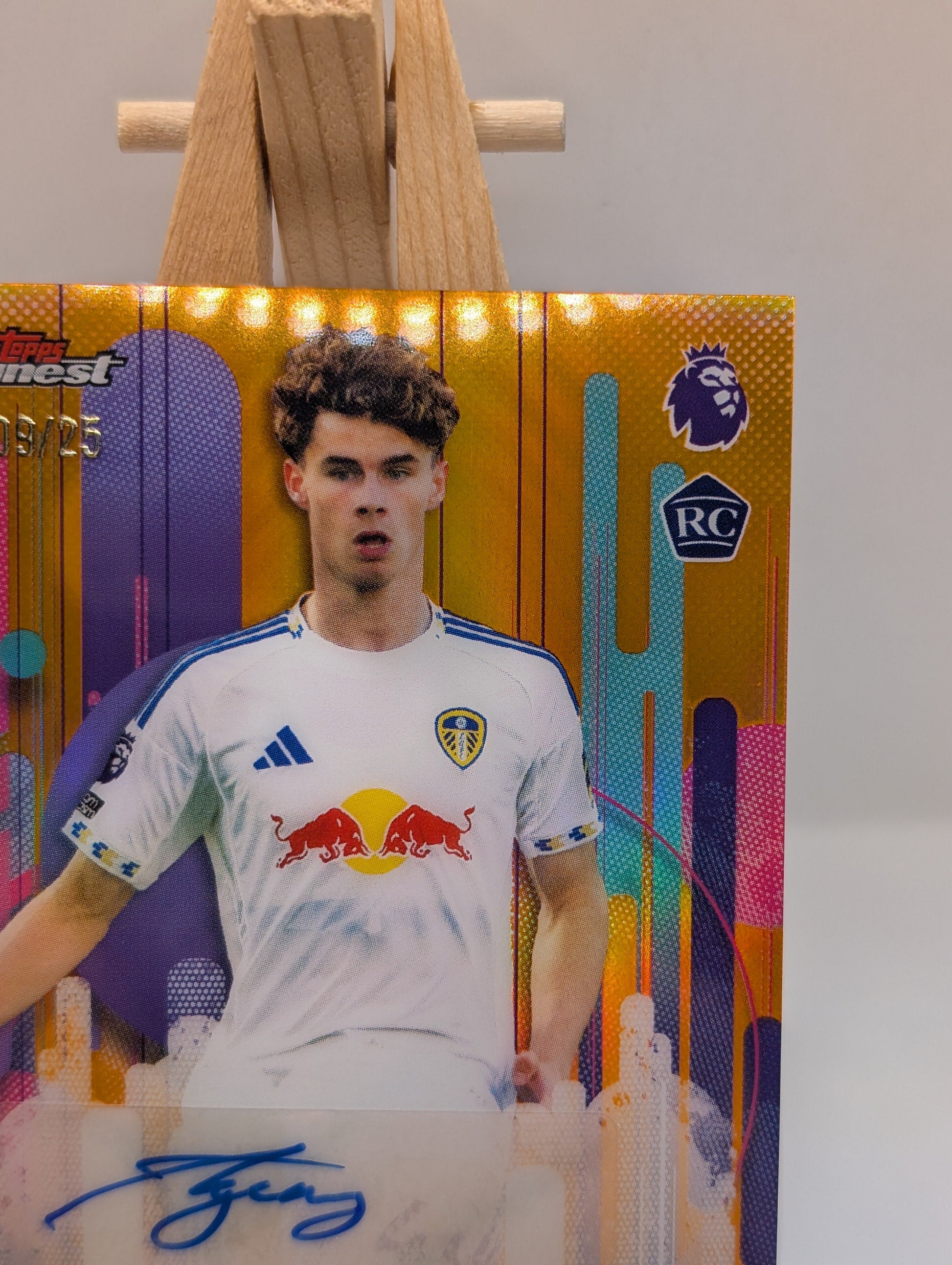 Harry Gray  2025-26 Topps Finest Premier  League RC Auto Gold /25 FRENLY BRICKS - Open 7 Days