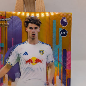 Harry Gray  2025-26 Topps Finest Premier  League RC Auto Gold /25 FRENLY BRICKS - Open 7 Days