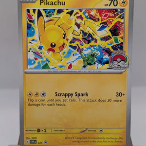 Pikachu (225) (World Championship 2025) [Scarlet & Violet: Black Star Promos] FRENLY BRICKS - Open 7 Days