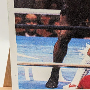 1987 A Question Of Sport UK Mike Tyson Rookie Card Boxing RC The Hangover Movie FRENLY BRICKS - Open 7 Days
