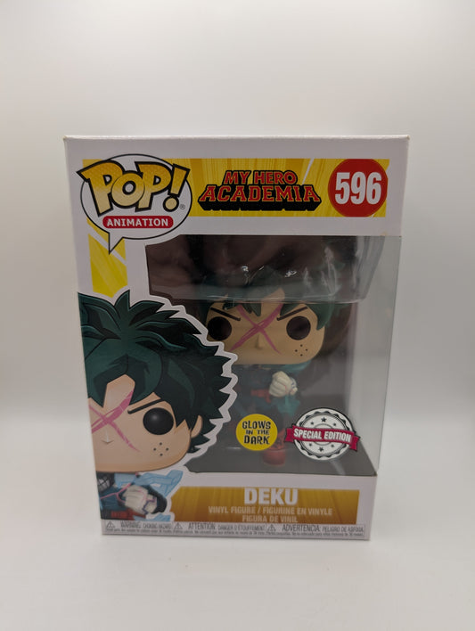 Funko Pop! Vinyl - My Hero Academia MHA - Deku #596 Glow In The Dark FRENLY BRICKS - Open 7 Days