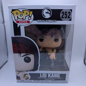 Mortal Kombat X Liu Kang Pop! Vinyl Figure #252 FRENLY BRICKS - Open 7 Days