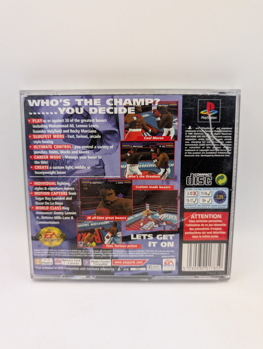 Knockout Kings 99 (PlayStation) PS1 PAL Complete with Manual FRENLY BRICKS - Open 7 Days