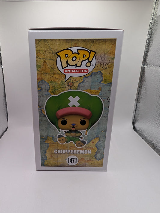One Piece Choppermon Flocked Funko Pop #1471 FRENLY BRICKS - Open 7 Days