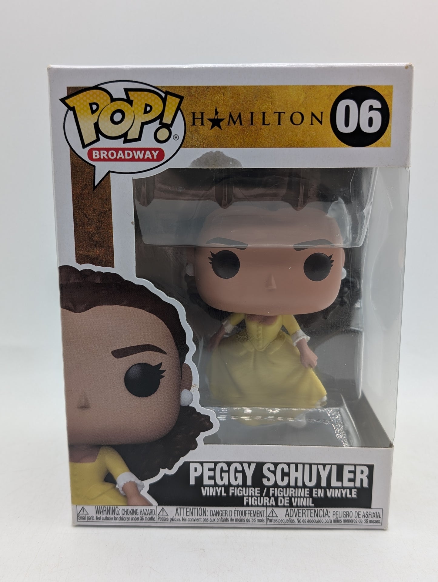 Funko Pop! Vinyl: Peggy Schuyler #06 Hamilton Collectible Figure