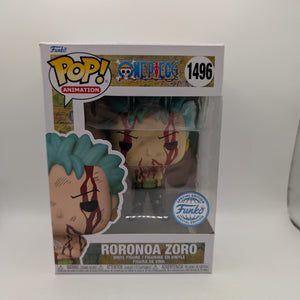 FUNKO Pop Vinyl Roronoa Zoro #1496 Figure FRENLY BRICKS - Open 7 Days