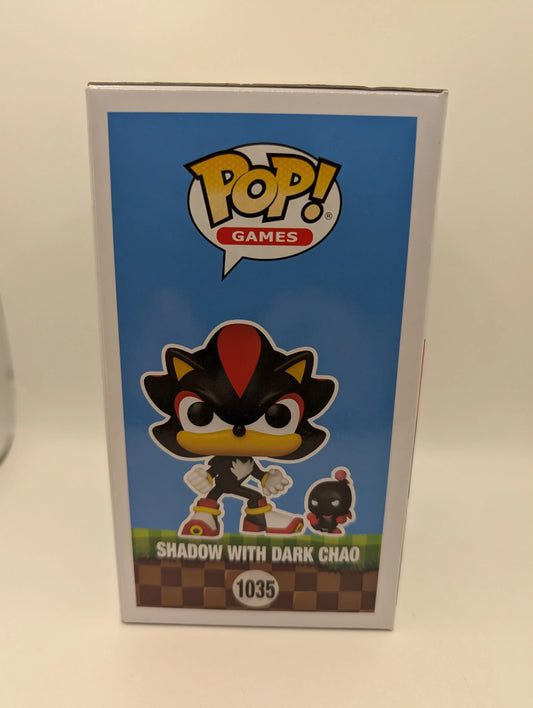 Funko Pop! Vinyl: Sonic the Hedgehog - Shadow with Dark Chao #1035 FRENLY BRICKS - Open 7 Days