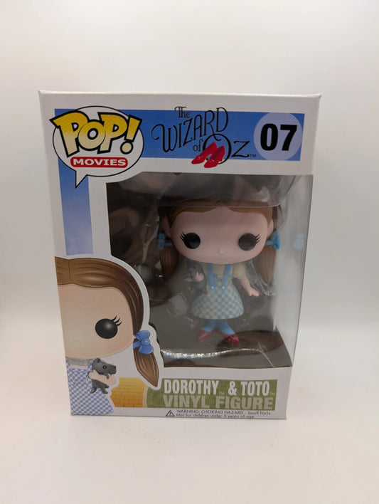 Funko Pop! Vinyl: The Wizard of Oz - Dorothy & Toto #07 Vaulted FRENLY BRICKS - Open 7 Days