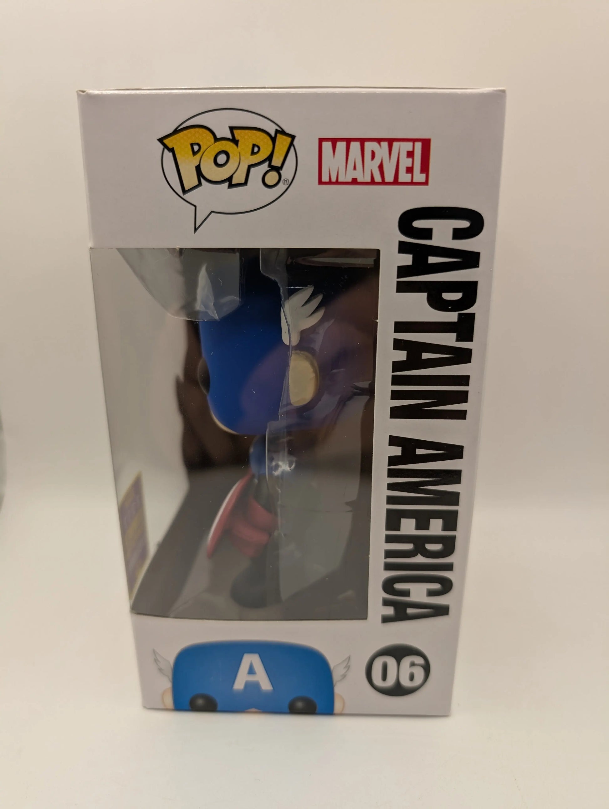 Funko Pop Marvel - Captain America #06 (Summer Convention Exclusive 2017) FRENLY BRICKS - Open 7 Days