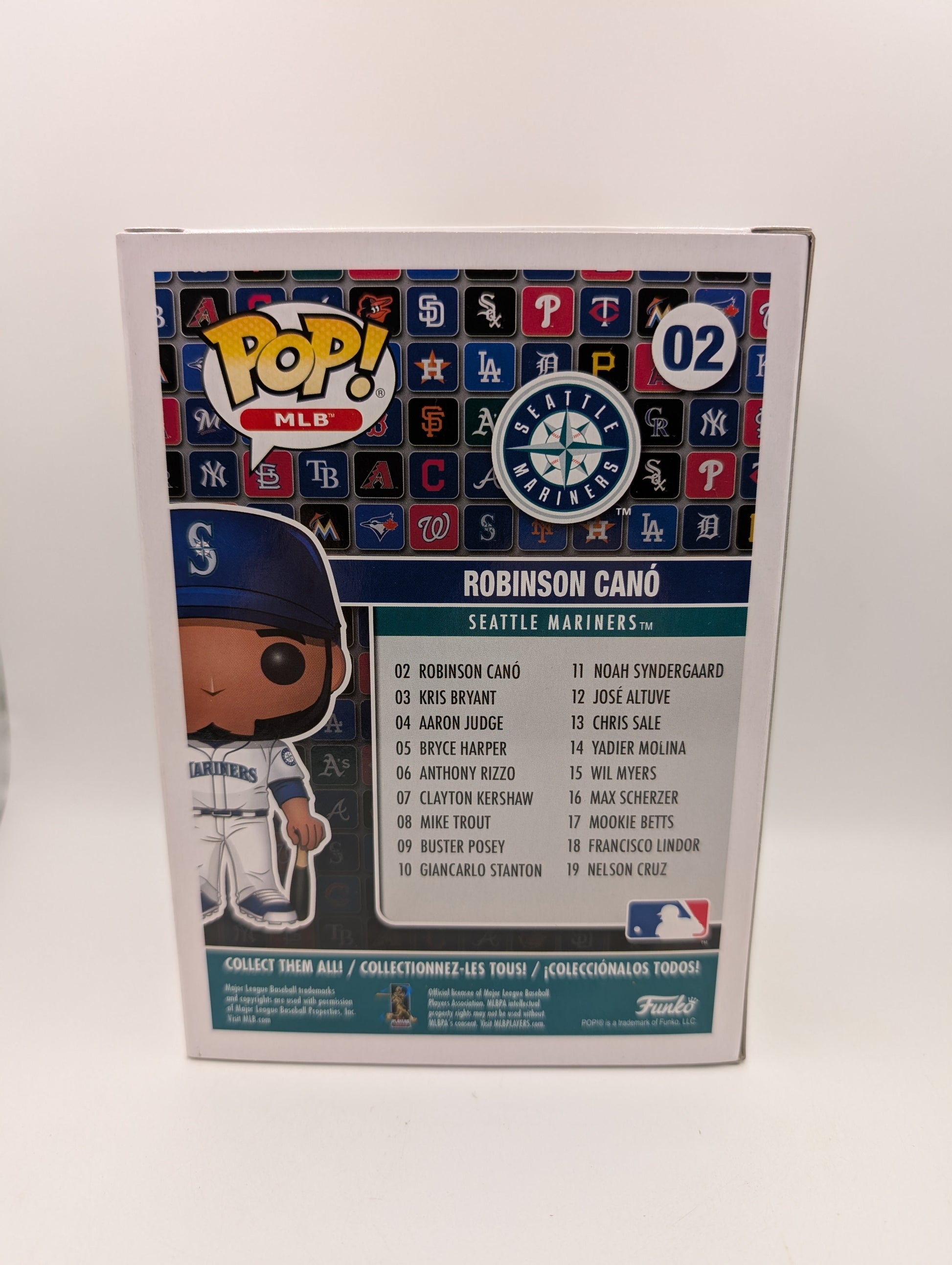 Funko MLB Pop Vinyl - ROBINSON CANO Seattle Mariners #02 FRENLY BRICKS - Open 7 Days