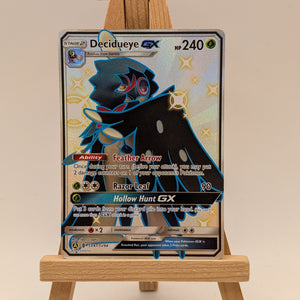 Pokémon TCG Decidueye GX Hidden Fates SV47/SV94 Holo Full Art Ultra Rare FRENLY BRICKS - Open 7 Days