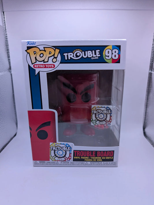 Pop! Funko 10cm Vinyl Figurine Trouble Trouble Board #98 Collectable FRENLY BRICKS - Open 7 Days