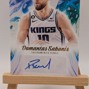 2022-23 DOMANTAS SABONIS /10 AUTO PANINI CHRONICLES LUMINANCE INK AUTOGRAPHS FRENLY BRICKS - Open 7 Days