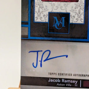 Jacob Ramsey 2024-25 Topps Museum Collcetion UCC Auto Relic #MAR-JR /75 FRENLY BRICKS - Open 7 Days