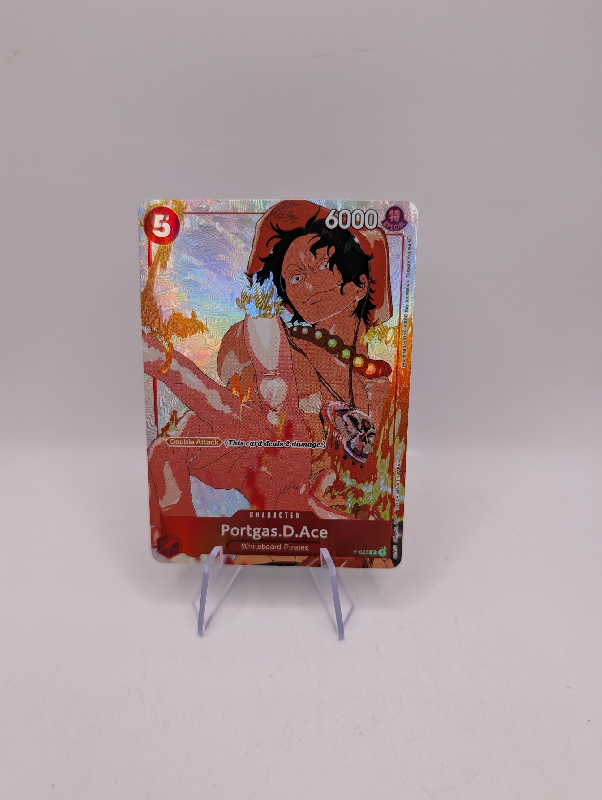 Portgas.D.Ace (Gift Collection 2023) PR One Piece Promotion Cards P-028 NM FRENLY BRICKS - Open 7 Days