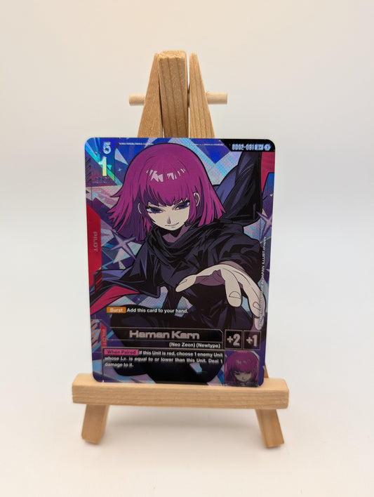 [ALT] GD02-091 Haman Karn R+ Gundam TCG Card Game Alternate Art Bandai FRENLY BRICKS - Open 7 Days