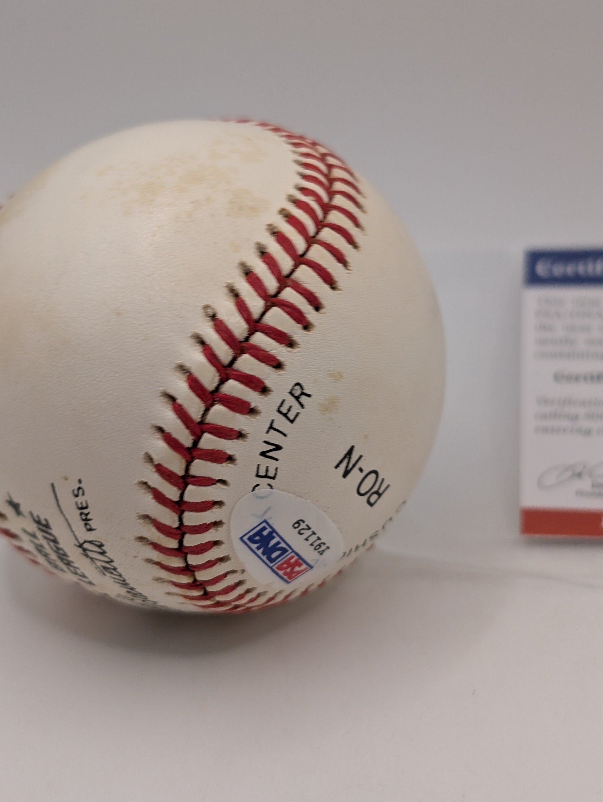 PETE ROSE CINCINNATI REDS  AUTOGRAPHED BART GIAMIATTI  BASEBALL BIG RED MACHINE FRENLY BRICKS - Open 7 Days