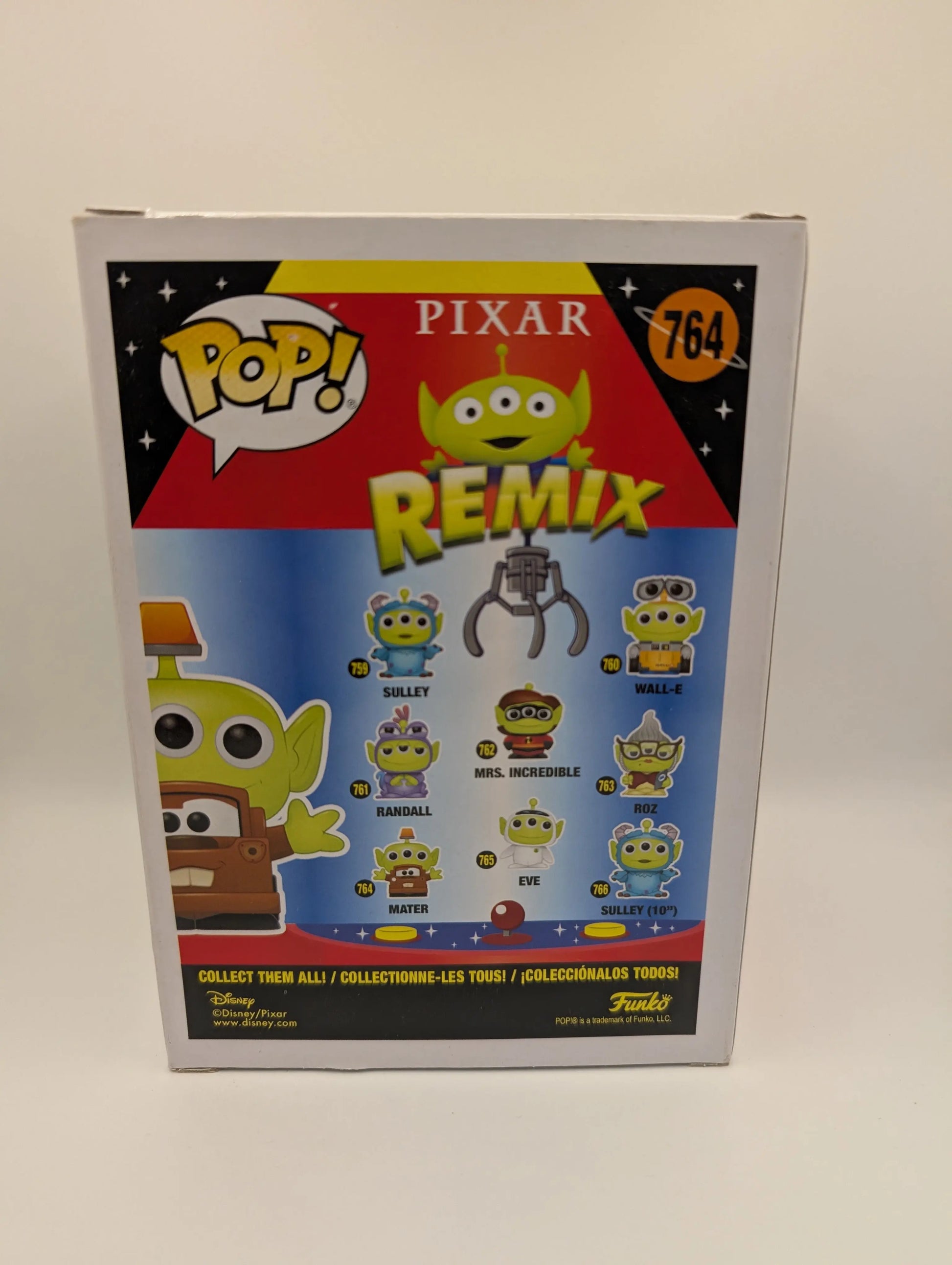 Pop! Remix # 764 - Mater - Disney  - Cars - Pixar - Tow Mater FRENLY BRICKS - Open 7 Days