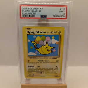 2016 Pokemon XY Evolutions 110/108 Flying Pikachu PSA 9 Gem Mint - Secret Rare FRENLY BRICKS - Open 7 Days