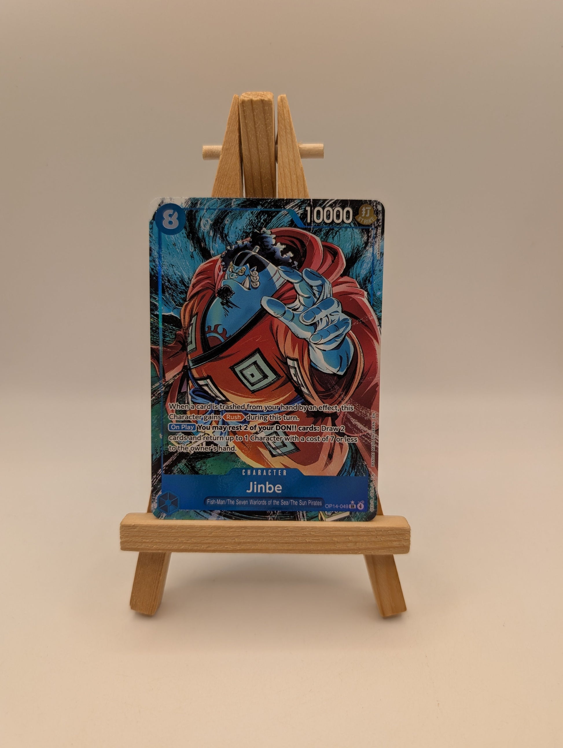 One Piece TCG Jinbe OP14-049 SR Alt Art FRENLY BRICKS - Open 7 Days
