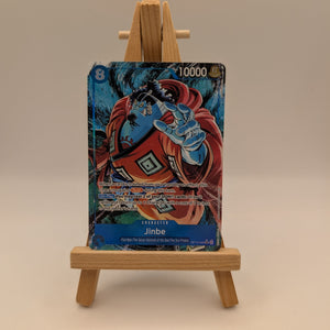 One Piece TCG Jinbe OP14-049 SR Alt Art FRENLY BRICKS - Open 7 Days