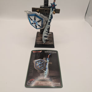 Legendary Items Gallery: Blizzard Sword / Ice Shield DRAGON QUEST FRENLY BRICKS - Open 7 Days