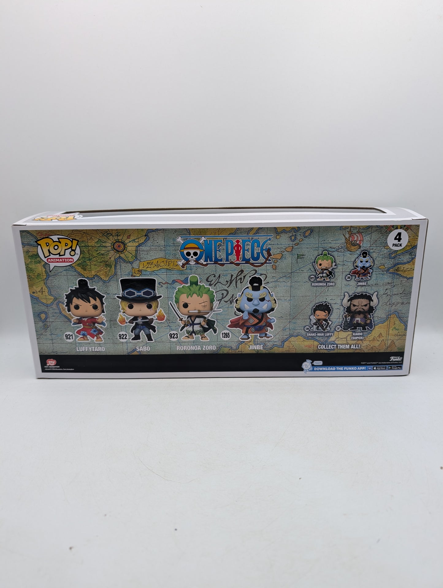 Funko POP! Animation One Piece Luffytaro Sabo Roronoa Zoro Jinbe (4pack)