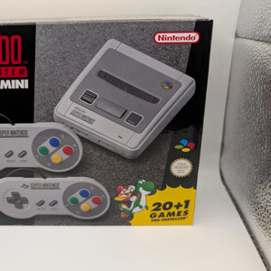 Nintendo Classic Mini: Super Nintendo Entertainment System- Grey - Pal FRENLY BRICKS - Open 7 Days