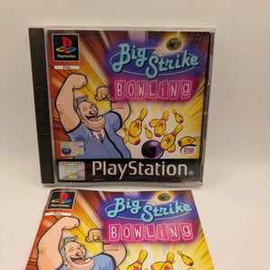 Big Strike Bowling (PS1, 2003) - PAL - Complete in Case PlayStation 1 Video Game FRENLY BRICKS - Open 7 Days