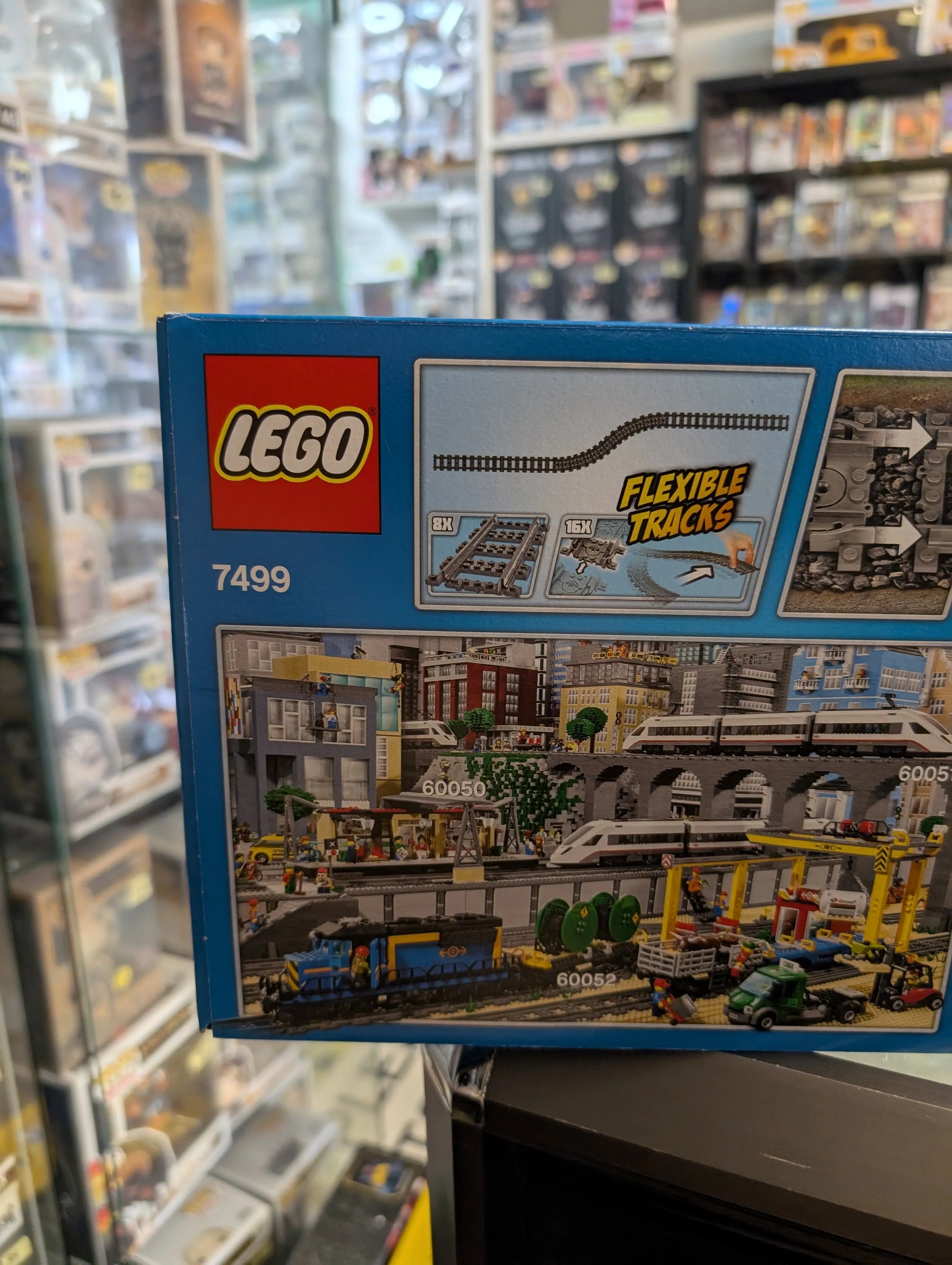 LEGO City 7499 Flexible & Straight Train Tracks New Retired Sealed Building Set FRENLY BRICKS - Open 7 Days