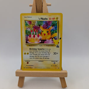 Pokémon TCG Birthday Pikachu 25th Celebrations Classic Collection NM/M FRENLY BRICKS - Open 7 Days