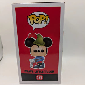 Funko Pop Vinyl! Mickey Mouse : Brave Little Tailor #429 DISNEY 90 Years FRENLY BRICKS - Open 7 Days