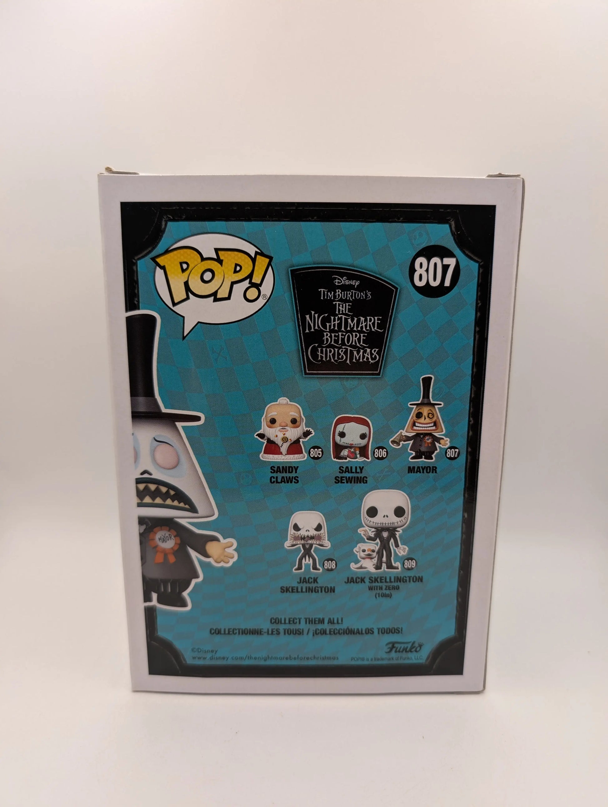 Funko Pop! The Nightmare Before Christmas: Mayor #807 Diamond Chase FRENLY BRICKS - Open 7 Days