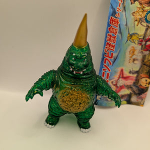 MAX TOY Mini Soft Vinyl Kaiju Warehouse Series Ranosorus GREEN Sparkle FRENLY BRICKS - Open 7 Days