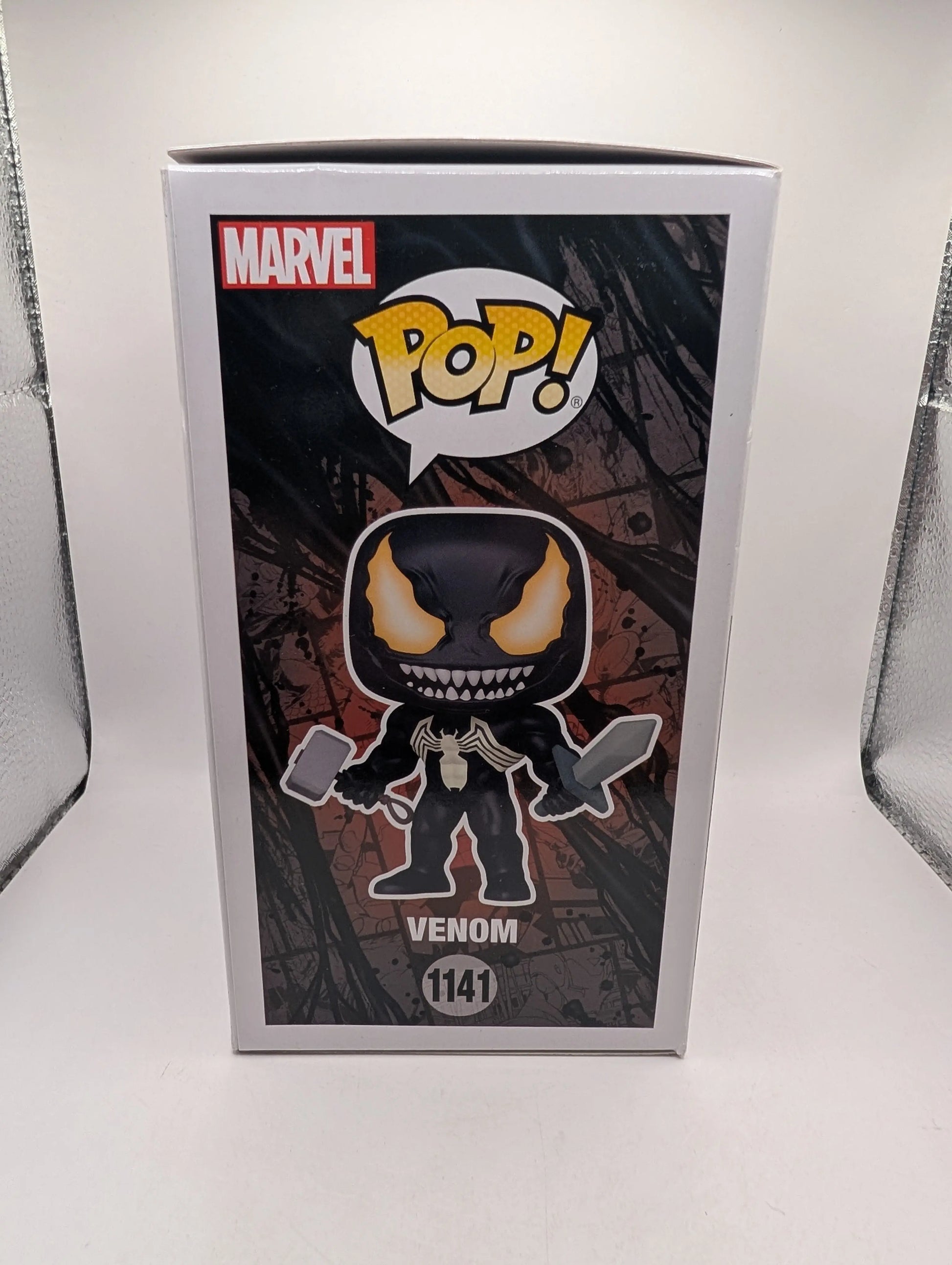 Venom GLOW Mjolnir + Sword 1141 Funko Shop Pop Vinyl FRENLY BRICKS - Open 7 Days