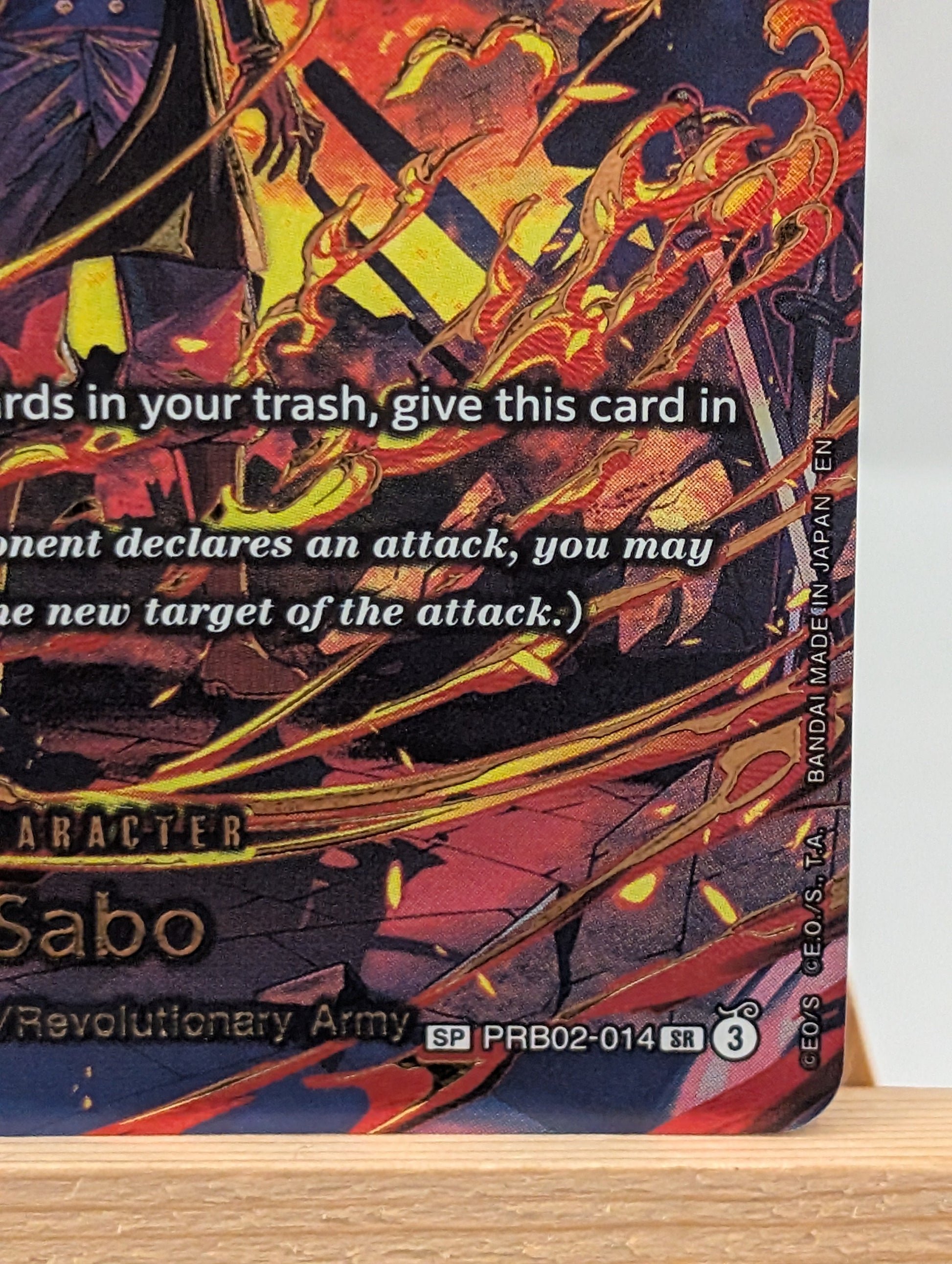 One Piece TCG - Sabo (SP) PRB02-014 - OP15 - Adventure on Kami's Island FRENLY BRICKS - Open 7 Days
