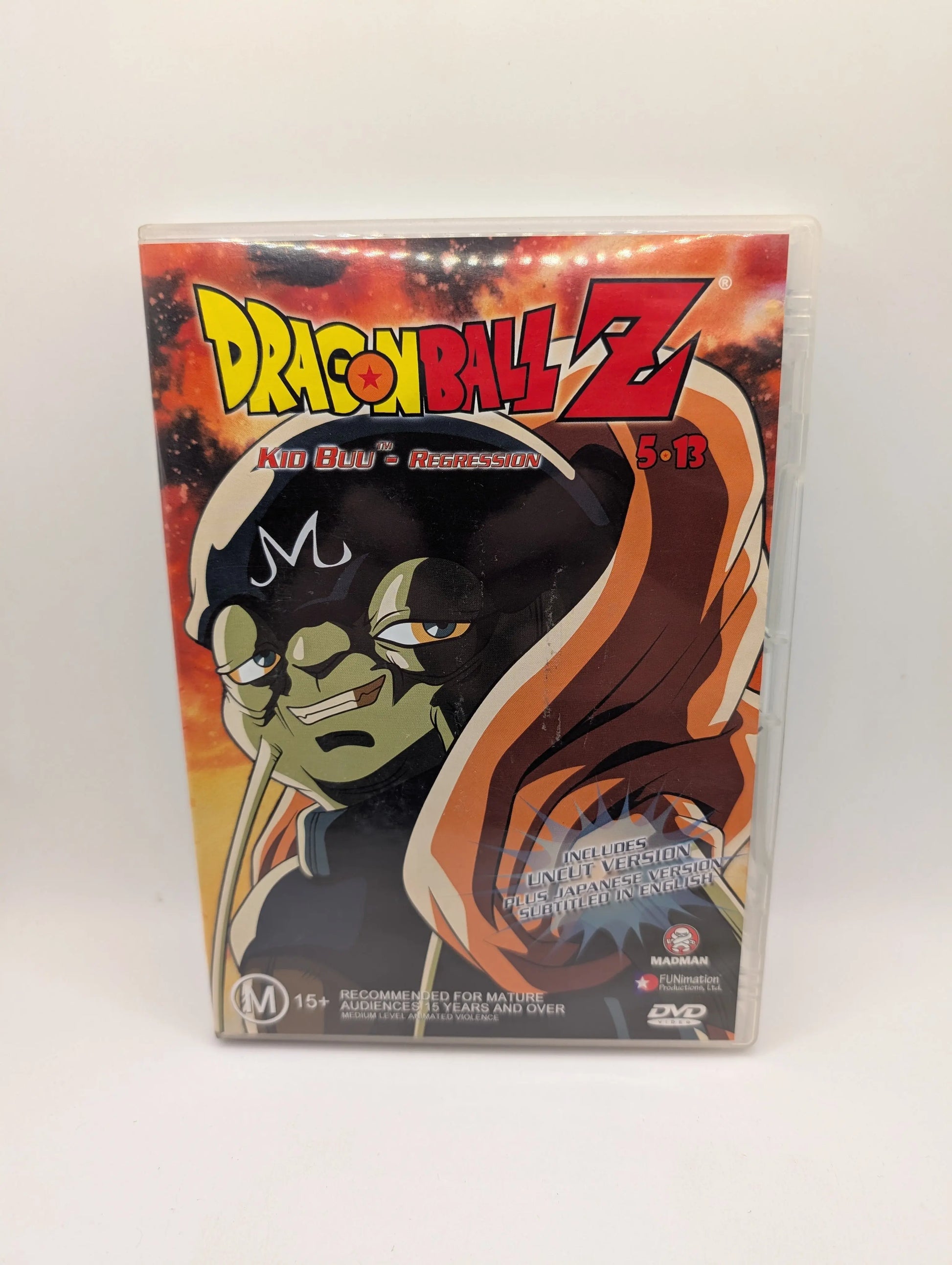 Dragon Ball Z Kid Buu Regression DVD 2002 FRENLY BRICKS - Open 7 Days