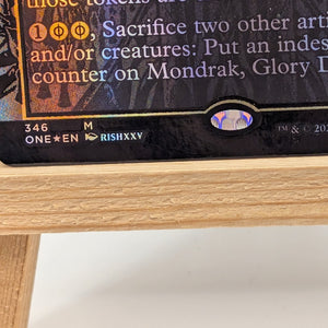 Mondrak, Glory Dominus (Oil Slick Raised Foil) [Phyrexia: All Will Be One] Foil lp FRENLY BRICKS - Open 7 Days