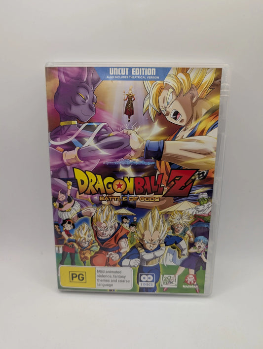 Dragon Ball Z: Battle of Gods 2-disc Uncut Edition DVD. FRENLY BRICKS - Open 7 Days