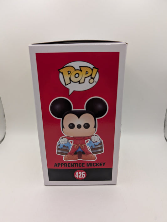 Apprentice Mickey Pop 426 - Disney Funko Pop! 2018 - Vaulted FRENLY BRICKS - Open 7 Days