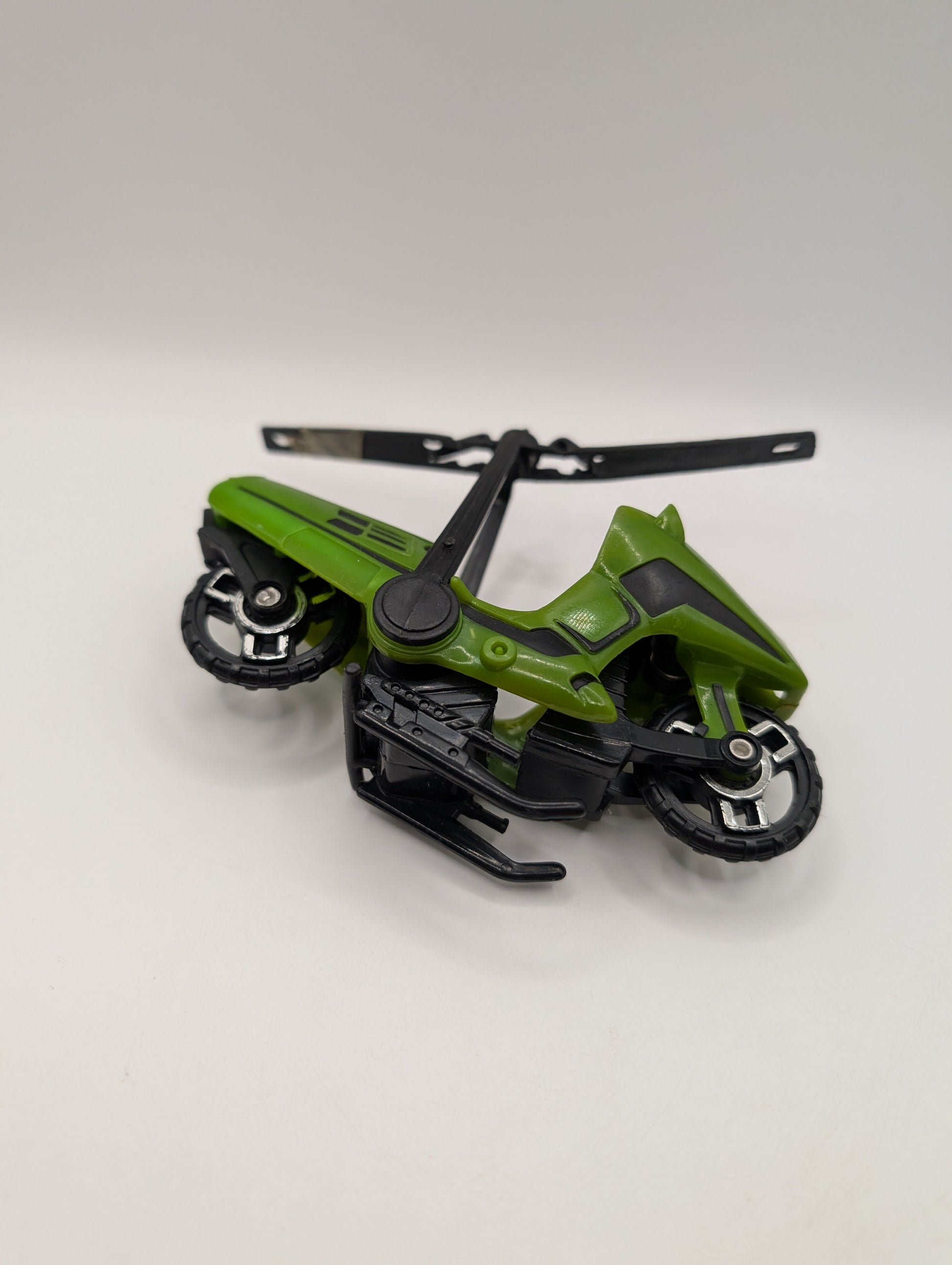 VINTAGE 1985 Kenner M.A.S.K. CONDOR  Motorcycle Helicopter Green Vehicle MASK FRENLY BRICKS - Open 7 Days