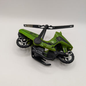 VINTAGE 1985 Kenner M.A.S.K. CONDOR  Motorcycle Helicopter Green Vehicle MASK FRENLY BRICKS - Open 7 Days