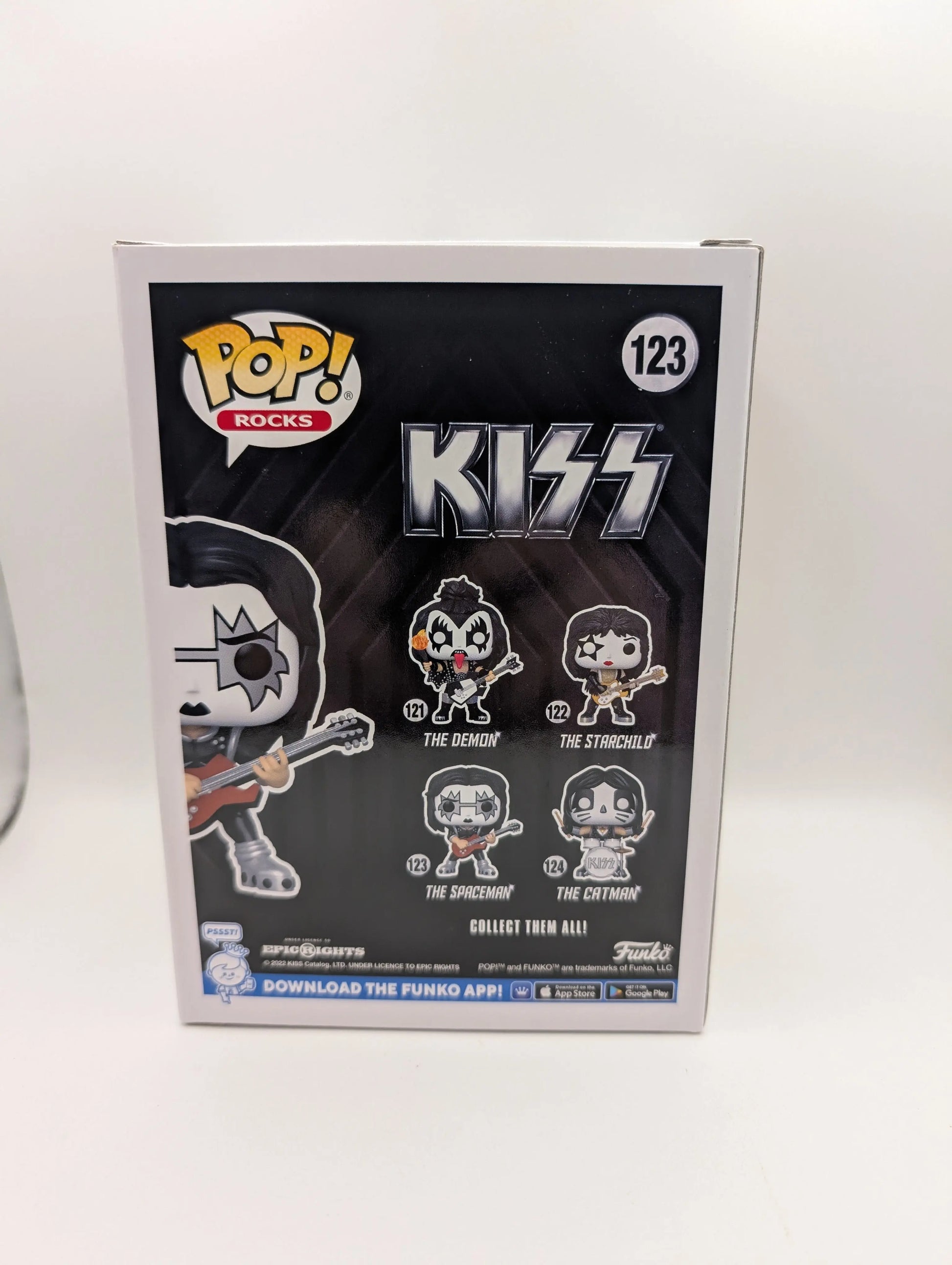 KISS - The Spaceman Glow in the Dark Pop! Vinyl Figure (RS) #123 FRENLY BRICKS - Open 7 Days