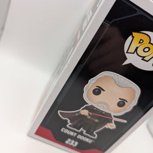 Funko Pop! Vinyl: Star Wars - Count Dooku - Smuggler's Bounty (Exclusive) #233 FRENLY BRICKS - Open 7 Days