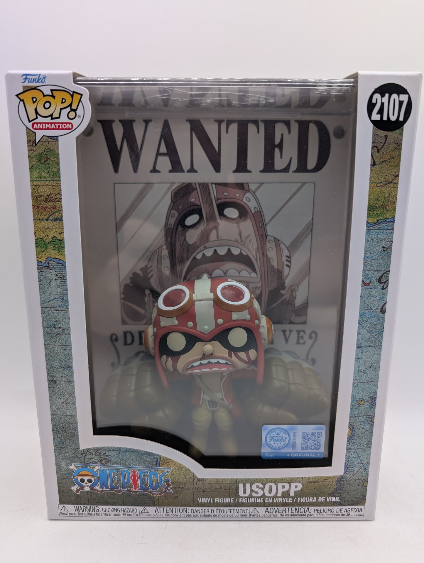 Funko Pop! One Piece Usopp Wanted Poster #2107
